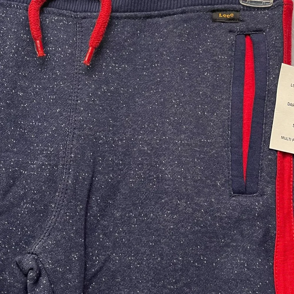 NWT! NWT!Lee Boys' 2-Piece Sweatsuit Pants Set - Dark Blue‎ Small